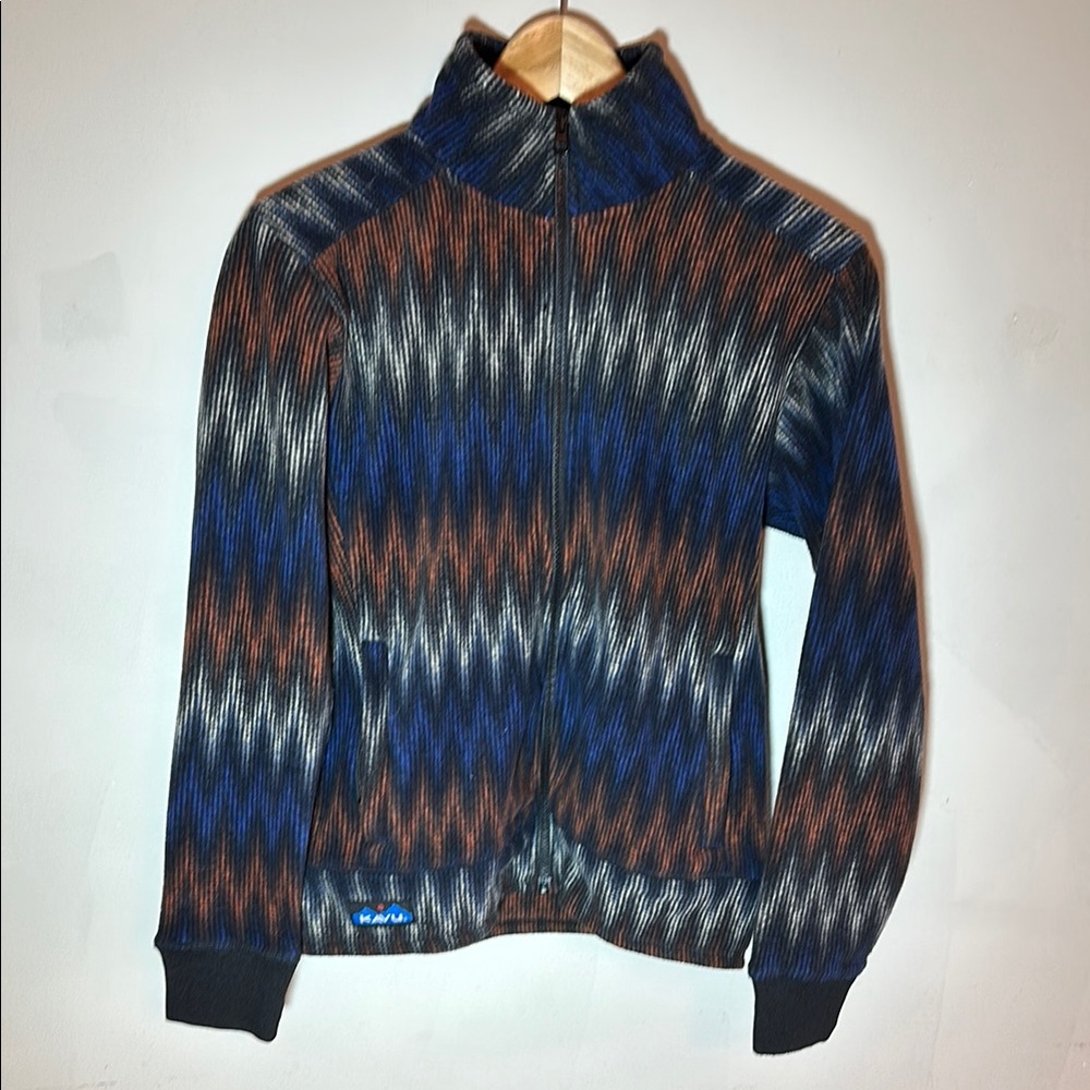 Vibrant Kavu Zigzag Knit Sweater